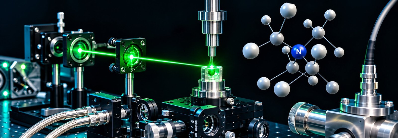 Ultraviyole lazerle elmas kusurları seçici biçimde düzenlendi, kuantum bitleri korundu